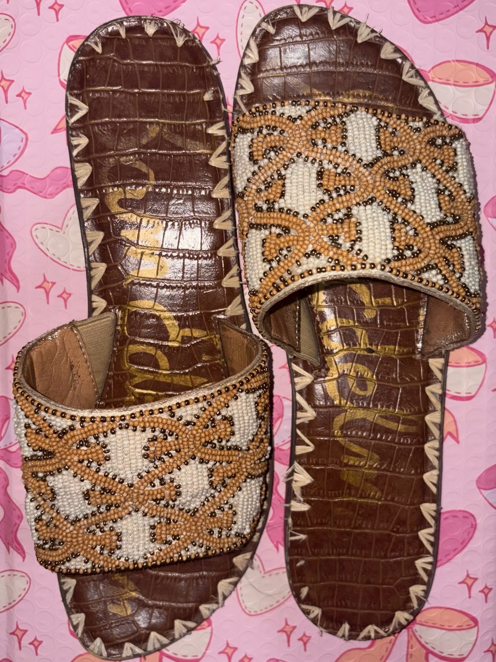 Sam Edelman Beaded Slide
